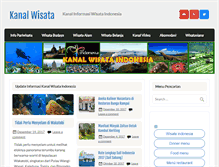 Tablet Screenshot of kanalwisata.com